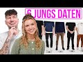 6 JUNGS BLIND DATEN Mit HANNI