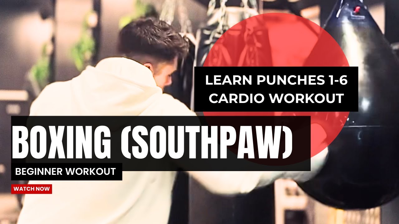 Southpaw Boxing Workout For Beginners (Left Handed)