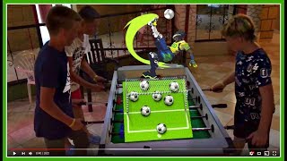 Матч в настольный футбол в Турции // Table football Ботаник отель Алания Влог