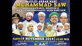 🔴 LIVE : Maulid Akbar Nabi Muhammad SAW Majelis Anwarul Hidayah & DPD FPI DKI Jakarta