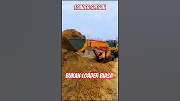 Loader kecil tapi keren #excavator #beko #truk #loader