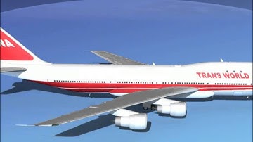 Dreamscape 747-100 Jumbo Jet TWA 2 3D model from CGTrader.com