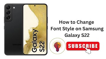 How To Change Font Size on Samsung Galaxy S22 (2025) – Easy Step-by-Step Guide