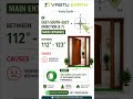 ESE Main Door Vastu Defects | Insensitive Nature Explained#Vastu #E7Entrance