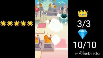 Rolling sky Relics  100% All gems & crowns