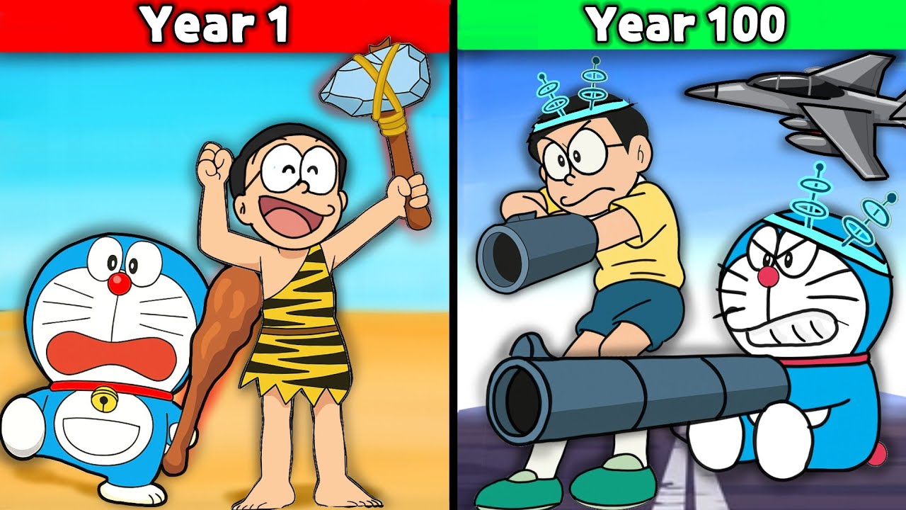 1 Year To 100 Year Evolution! 😱