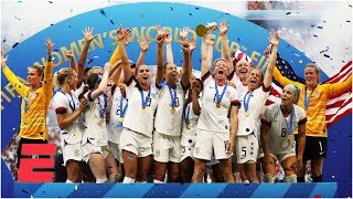 A recap of the us women's soccer team's journey from group play, to
knockout stages, winning their second straight world cup title.✔
subscribe espn+ ht...