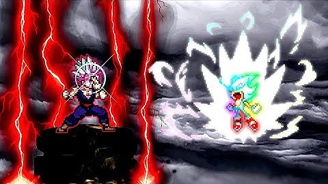 Gohan Beast V2 OP VS Sonic Chaos V4 JVL OP (all form) in Mugen