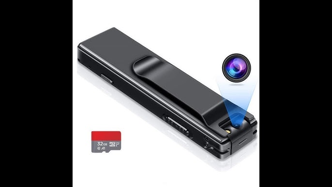 Mini Cámara Espía Spynic 1080p Oculta Camuflada Micrófono Spy HD MOD00001 