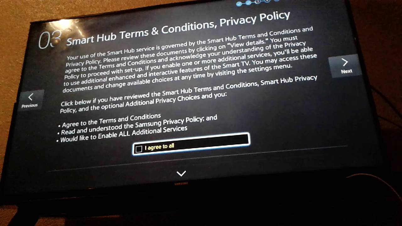 How to reset your smart tv foctory