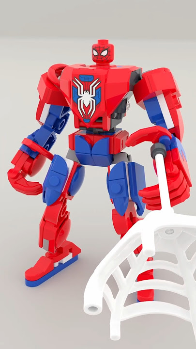 LEGO 76308 Spider-Man Mech Speed Build #lego #legomech #stopmotion