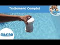 Diffuseur de chlore flottant marina  1  2 mois de traitement pour votre piscine