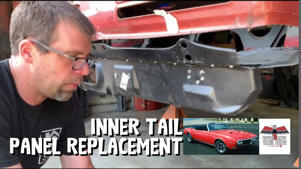Body panel replacement inner tail panel 1967 1968 Firebird or Camaro ...