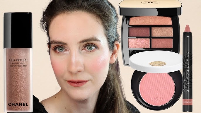 CHANEL LES BEIGES BLUSH STICK NO21 -- DEMO & SWATCHES -- CHANEL SHEER BLUSH.  