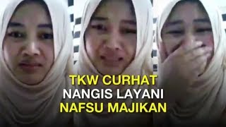 Memilukan! TKW Cantik Menangis Tak Sanggup Melayani Nafsu Sang Majikan & Anaknya