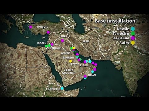 Vidéo: Bases militaires américaines dans le monde