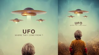 UFO - Poster Photo Manipulation Tutorial Photoshop 2020 screenshot 3