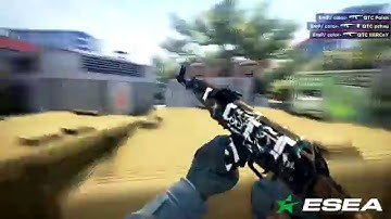 ESEA Main CS: GO Player Spotlight: Will to Win Color vs Quintic AK-47 Ace on de_overpass