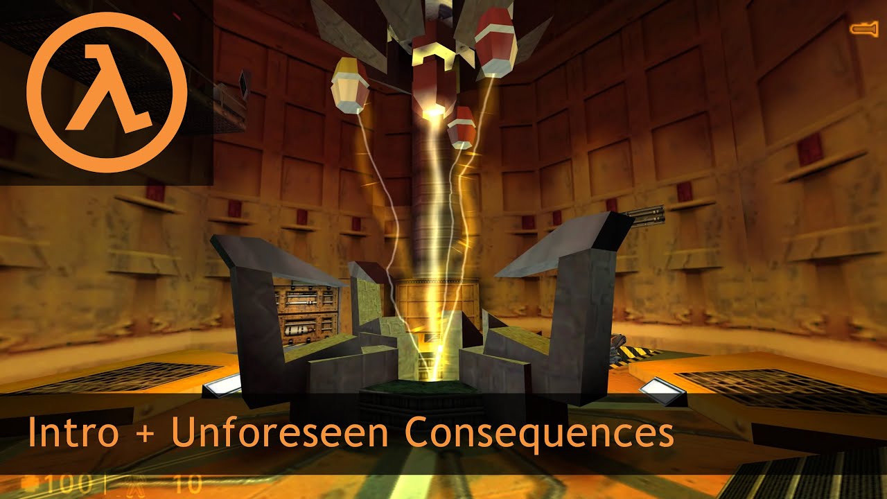 Let's Play HalfLife 1 Intro + Unforeseen Consequences YouTube