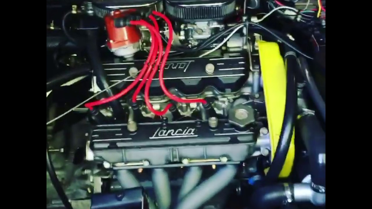 1977 Lancia Scorpion w/ fresh 1.8-liter Lampredi twin-cam engine - YouTube