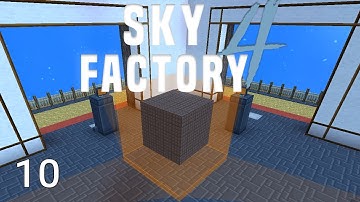 Sky Factory 4 Mekanism Gas Burning Generator + Compact Machines