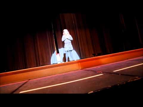 Tatum Sings Tennis Court - Mark Newbie Talent Show 2014