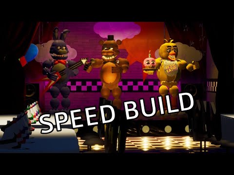 Five Nights At Freddy's Stage SPEED BUILD, Fortnite Creative
