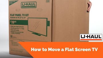 How to Move a Flat Screen TV