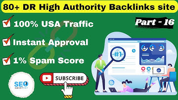 80+ DR High Authority Backlinks Site | USA Traffic #instantapprovallinks