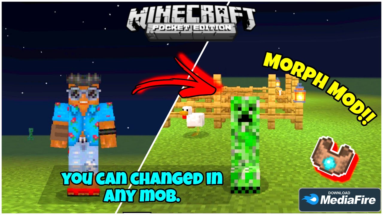 How To Download Morph Mod in Minecraft PE 1.20