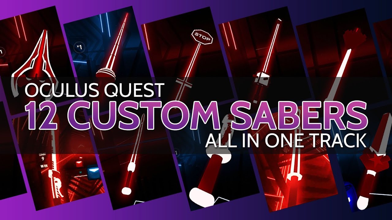 Oculus Quest // 12 Swords for Beat Saber #1 (SideQuest/Beat On) - YouTube