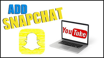 How To Add Snapchat Link To Youtube Channel 2017