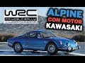 Alpine A110 de Outeda Racing con motor Kawasaki ZX-12R