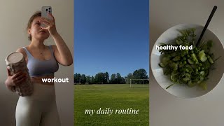 мои тренировки, принципы и питание | daily routine