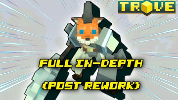 Trove : Lunar Lancer Post Rework In-Depth. (Very High Damages)