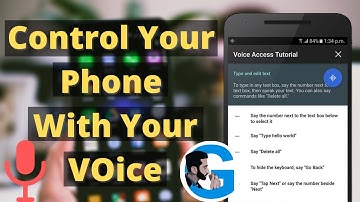 How To Control Android Mobile With VOICE Command | Google Voice Access | Grow Up Tech