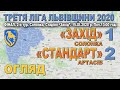 "Захід" Солонка - "Стандарт" Артасів 1:2 (0:2). Огляд. 3 ліга Львівщини 2020. Фінал. 2 тур. 15.XІ.20