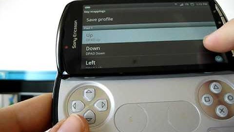 Xperia Play SNesoid key mapping