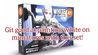 AK interactive white paint set. A must have to paint better Warhammer?