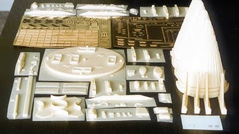 New Ware 1/96 Upgrade set for the Saturn V kit from Revell.