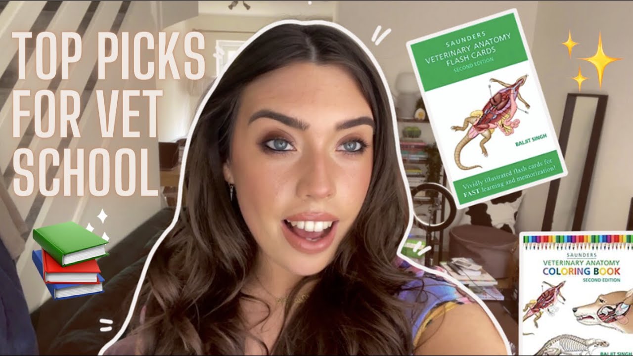 MY MUST HAVE BOOKS FOR VET SCHOOL! | 📚Anatomy, Physiology + Locomotion! -  YouTube