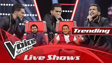 Julius Mitchell | Saragaye (සරාගයේ) | Live Shows | The Voice Sri Lanka