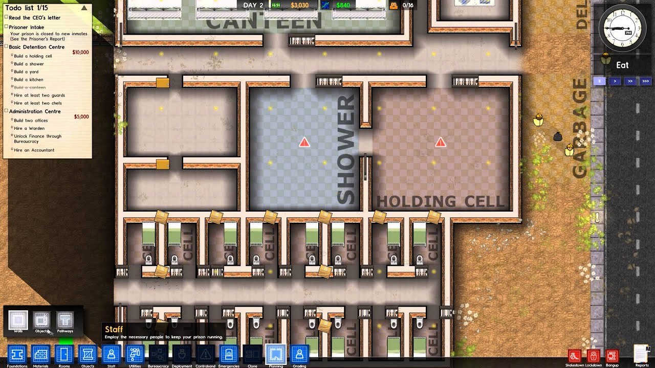 the best prison architect layout