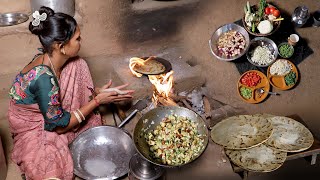 Gujarat Village Lunch Cooking || Indian Village Lunch Food