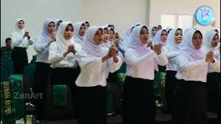 Hymne UINSA - Pengukuhan Anggota Baru UKM Paduan Suara UINSA Surabaya 2021