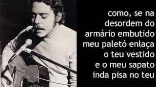 Video thumbnail of "Chico Buarque - Eu te amo"