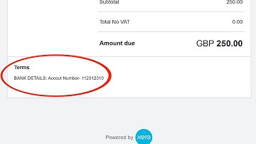 How To Add Bank Details To Invoice In Xero (Step By Step)