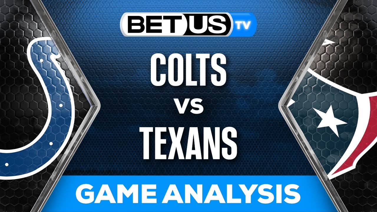 How To Watch Colts vs. Texans Week 2 NFL Game: TV, Betting Info