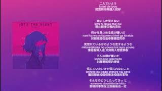 YOASOBI Racing into the night - Karaoke (lower key)