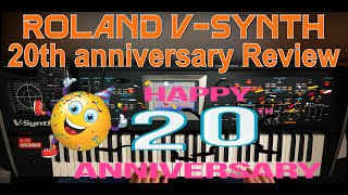 Roland V-Synth 2024 - Ein moderner Klassiker | 20Jahre Jubiläums Review | Demo (deutsch) | 4K